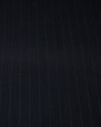 Black Pin Stripes Weave - Super 130's Merino Wool