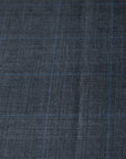 Grey Checkered Weave - Super 120's Merino Wool