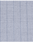 Light Grey Blue Pinstripe