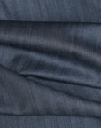 Grey Herringbone with Brown Pinstripes