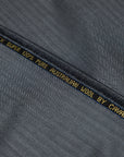 Grey Herringbone Weave - Super 120's Merino Wool