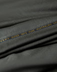 Olive Grey Plain Weave - Super 130's Merino Wool