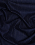 Navy Bronze Pinstripe