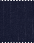 Navy Bronze Pinstripe